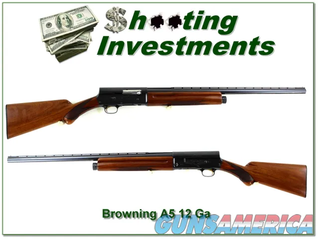 Browning A5 Light 12 Belgium 1955 with 26in VR IC collector Img-1