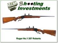Ruger No.1 Red Pad 257 Roberts 26in Sporter Img-1