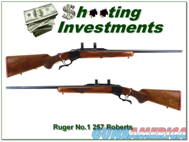 Ruger No.1 B early Red Pad in rare 357 Roberts!
