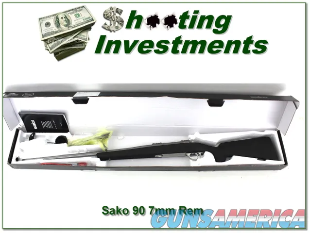 Sako M 90 Peak 7mm Rem Mag Carbon Fiber Stainless unfired in box!