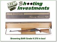 Browning BAR Grade II 270 looks unfired Img-1