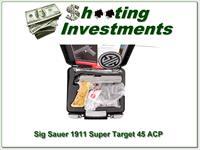 Sig Sauer 1911 SUPER TARGET Stainless 45 ACP Img-1