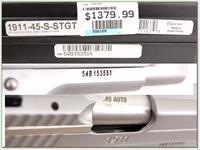 Sig Sauer 1911 SUPER TARGET Stainless 45 ACP Img-4