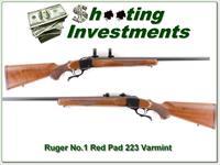 Ruger No.1 223 Remington Varmint Red Pad Img-1