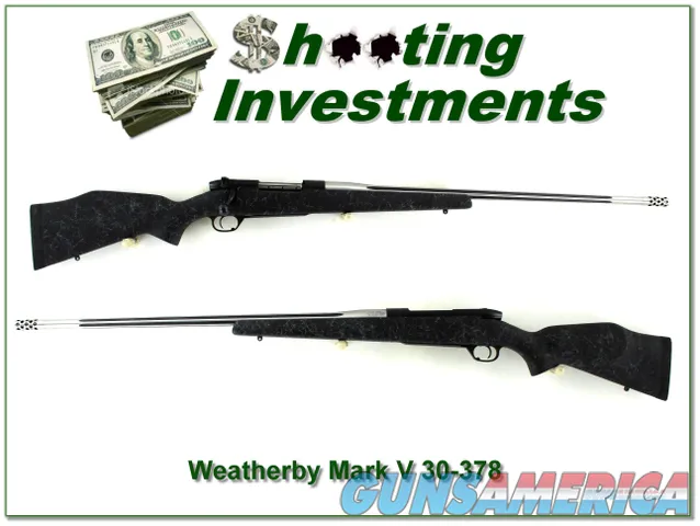Weatherby Mark V Accumark 30-378 long range big game gun Img-1