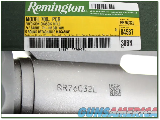 Remington 700 PCR Precision Chassis Rifle .308 WIN in box Img-4
