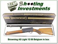 Browning A5 Light 12 69 Belgium Blond in box Img-1