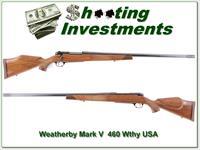 Weatherby Mark V Custom Shop 460 USA made