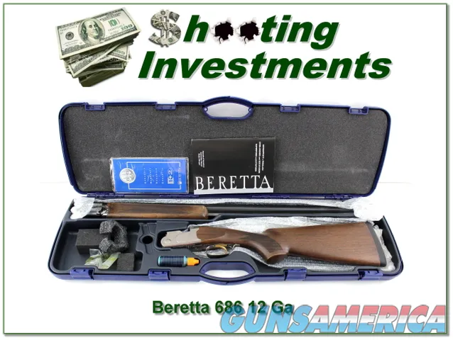 Beretta 686 Silver Pigeon I 12 Ga as new 30in barrels