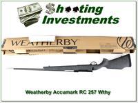 Weatherby Mark V Accumark RC 257 Wthy factory new Img-1