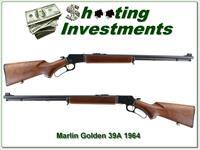 1964 made Marlin 39A Golden 22LR JM marked 24in collector Img-1