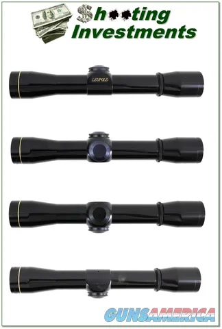 Leupold 4X Gloss Rimfire Special scope Exc Cond