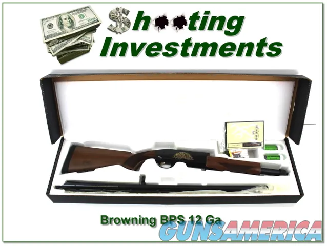  Browning BPS NWTF commemorative 12 Ga unfired in box!