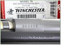 Winchester Classic SM 375 H&H NIB Img-4