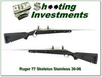 Ruger 77 All-Weather Stainless Skeleton 30-06 near new Img-1