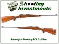Remington 700 BDL first production 222 Remington collector!