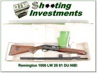 Remington 1100 LW-20 Ga 1981 Ducks Unlimited NIB Img-1