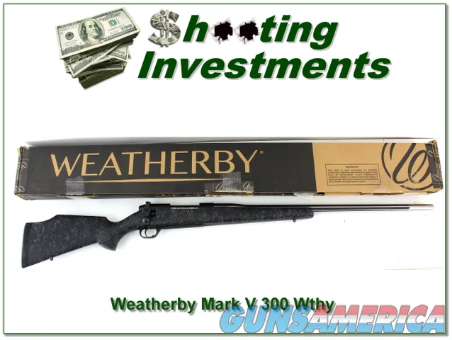 Weatherby Mark V Accumark as new, unfired and in box Img-1