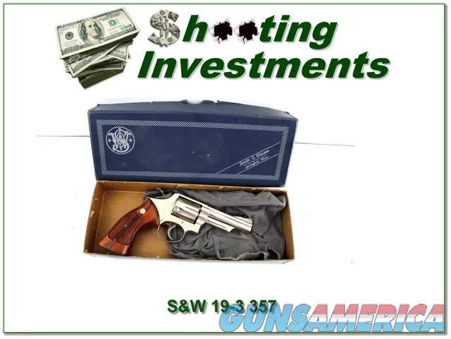 Smith & Wesson Model 19-3 .357 Magn... for sale at Gunsamerica.com ...