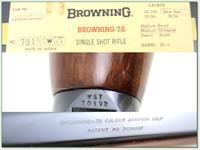 Browning Model 78 6mm Rem looks unfired in BOX Img-4