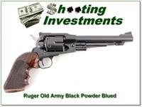 Ruger Old Army Black Powder 7.5 blued with 45LC Conversion kit Img-1