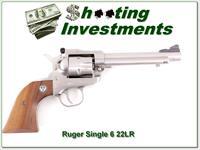 Ruger Single Six New Model 5.5in Stainless 22 LR Img-1