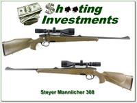 Steyr Mannlicher M 30-06 Green Synthetic 3-9x50 scope Img-1