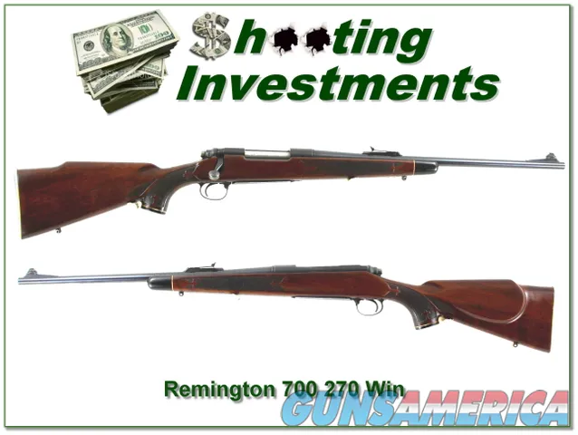 Remington 700 BDL Carbine 1962 First Year 270 Win Img-1