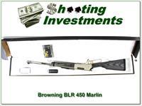 RARE Browning BLR Takedown Stainless Laminated 450 Marlin NIB Img-1