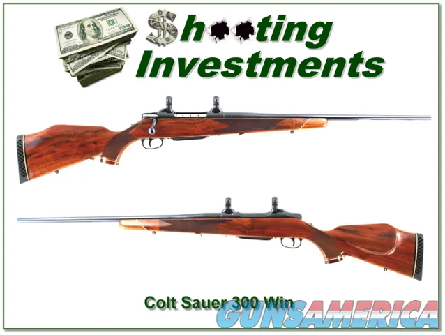 Colt Sauer Sporting 300 Win Mag Exc Cond