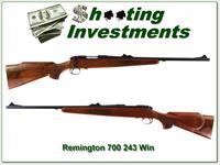 Remington 700 First Model 1967 made 243 Win Extra Nice Wood Img-1