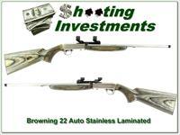 Browning 22 Auto Stainless Laminated 22 LR  Img-1