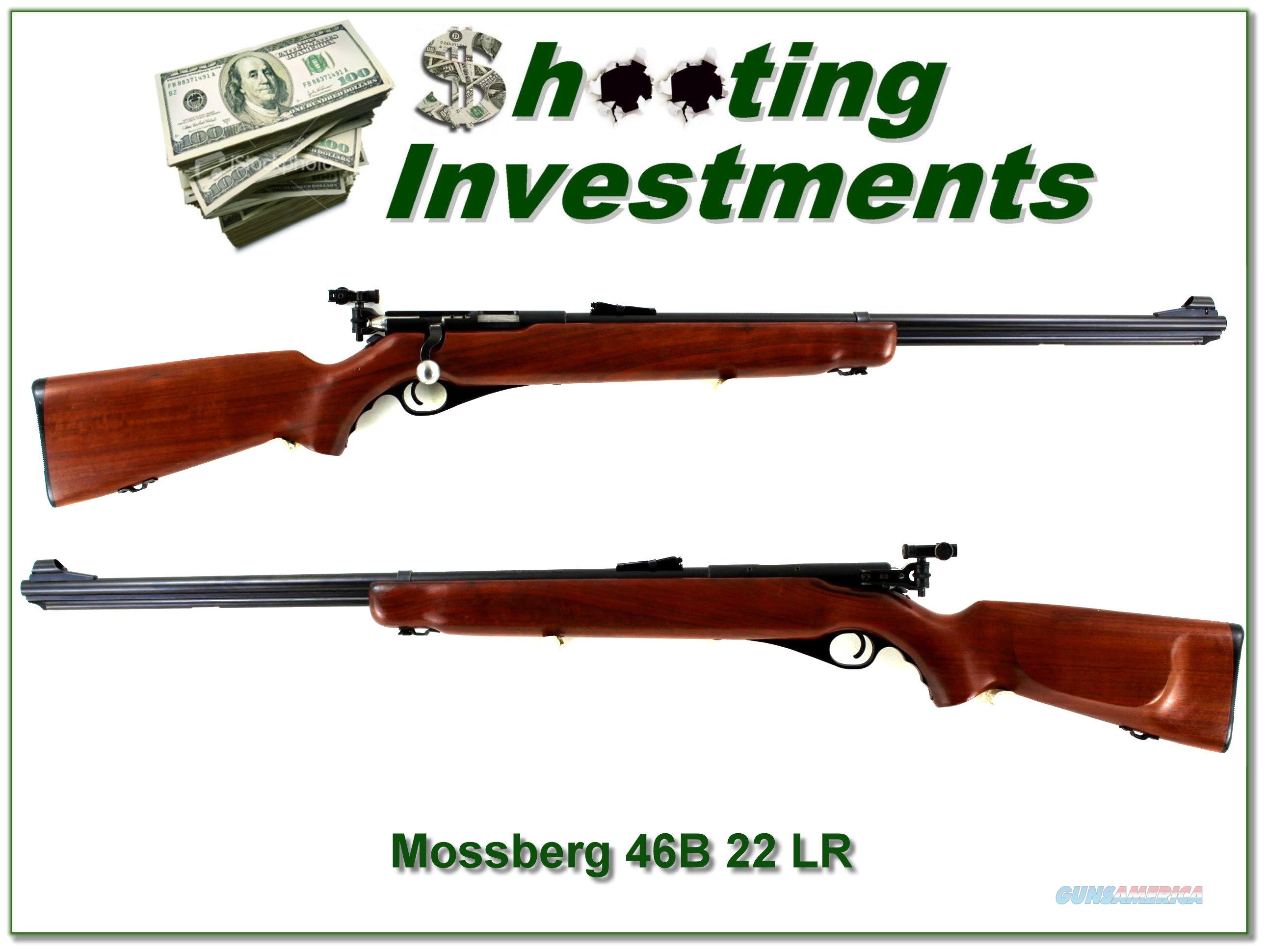 Mossberg 46 B (b) 22 Target Rifle E... For Sale At Gunsamerica.com ...