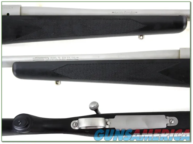 Winchester 70 Classic Stainless New Haven made in 338 Win looks unfired