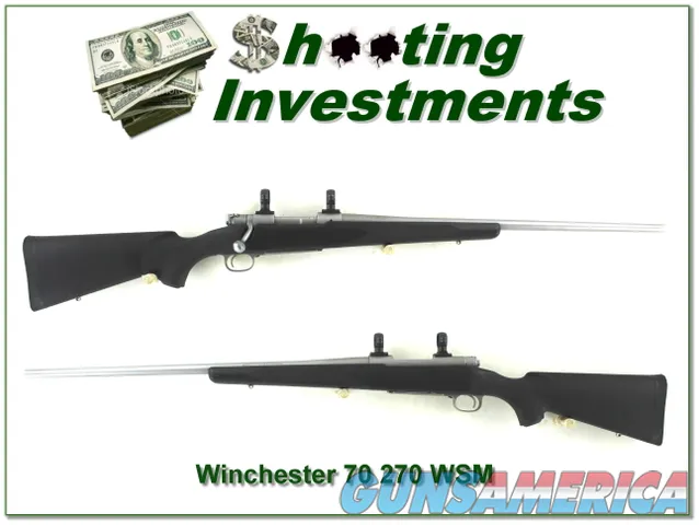  Winchester 70 Stainless New Haven made 270 WSM