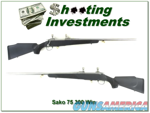 Sako Stainless all-weather 75 in 300 Win Mag looks unfired