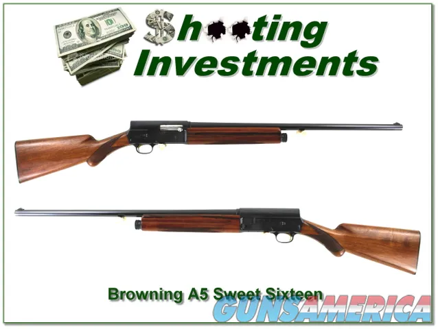 Browning A5 Sweet Sixteen 1957 Belgium unfired 26in IC!