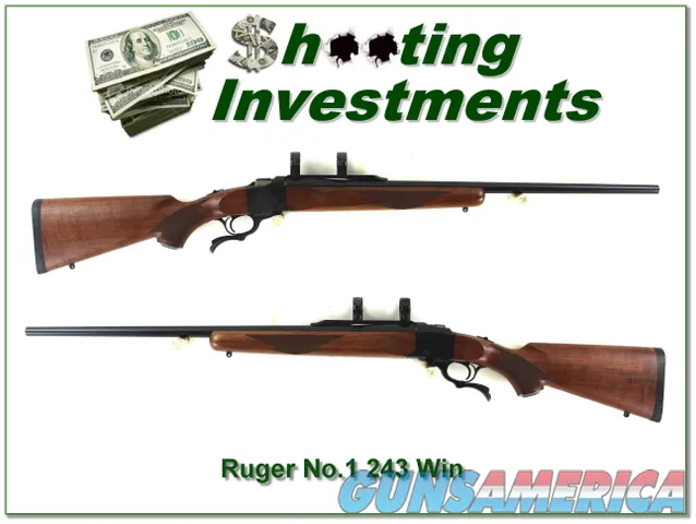 Ruger No.1 B in 243 Winchester looks new!