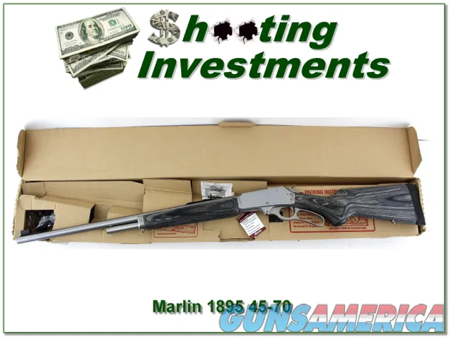 Marlin 1895 XTR Stainless 45-70 JM Marked as new in box!