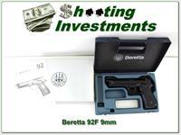 Beretta Model 92 F 9mm made in Italy NIB Img-1