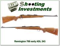 Remington 700 ADL early pressed checkering 243 Exc Cond Img-1