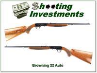 Browning 22 Auto Belgium made Thumbwheel Exc Cond!