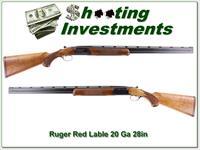 Ruger Red Label 20 Ga 28in nice wood Img-1