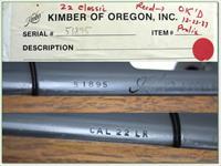 Kimber of Oregon Model 82 Classic 22 unfired and New in BOX!