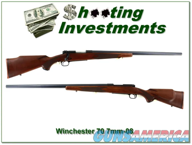  Winchester Model 70 custom in 7mm-08 Exc Cond Img-1