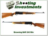 Browning BAR 243 Grade II 1969 Belgium blond!