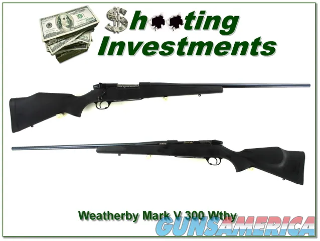 Weatherby Mark V in 300 Wthy Mag 26in