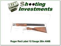 Ruger Red Label 12 Gauge 28in choke tubes in box Img-1