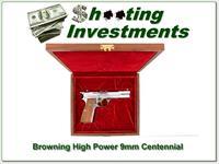 Browning High Power 9mm Centennial New in case Img-1