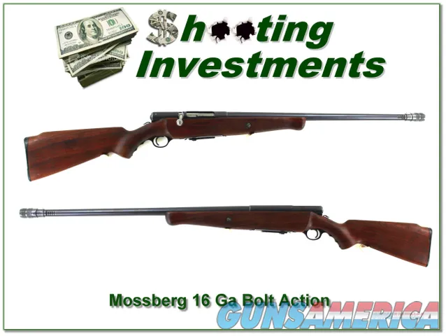 Mossberg Model 190 bolt action 16 Ga
